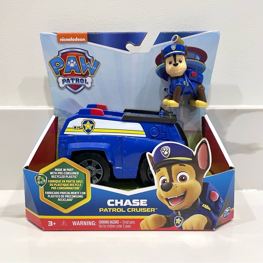 NEW Paw Patrol Chase Patrol Cruiser Vehicle